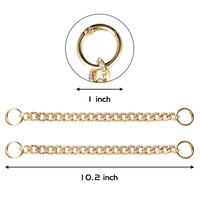 PANTIDE 2Pcs Metal Shoe Chains Charms Crystal Diamond Gold Rhinestone Shoe Jewelry Accessories for Clog Sandals Boots Sneakers Jeans Dress for Girls Women Birthday Party Favors Christmas Gifts