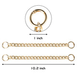 PANTIDE 2Pcs Metal Shoe Chains Charms Crystal Diamond Gold Rhinestone Shoe Jewelry Accessories for Clog Sandals Boots Sneakers Jeans Dress for Girls Women Birthday Party Favors Christmas Gifts