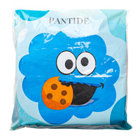 PANTIDE 20 Packs Sesame Non-Woven Party Favor Bags, Elmo Cookie Monster Reusable Candy Treat Tote Bags with Handle, Sesame Themed Gift Bags Party Decorations for Kids Birthday Baby Shower, 4 Styles