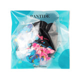 PANTIDE 2Pcs Burnouts or Bow Gender Reveal Balloons with Pink and Blue Round Confetti 36Inch Black Latex Balloons Giant Balloons Gender Reveal Party Supplies for Boys or Girls Baby Shower Decoration